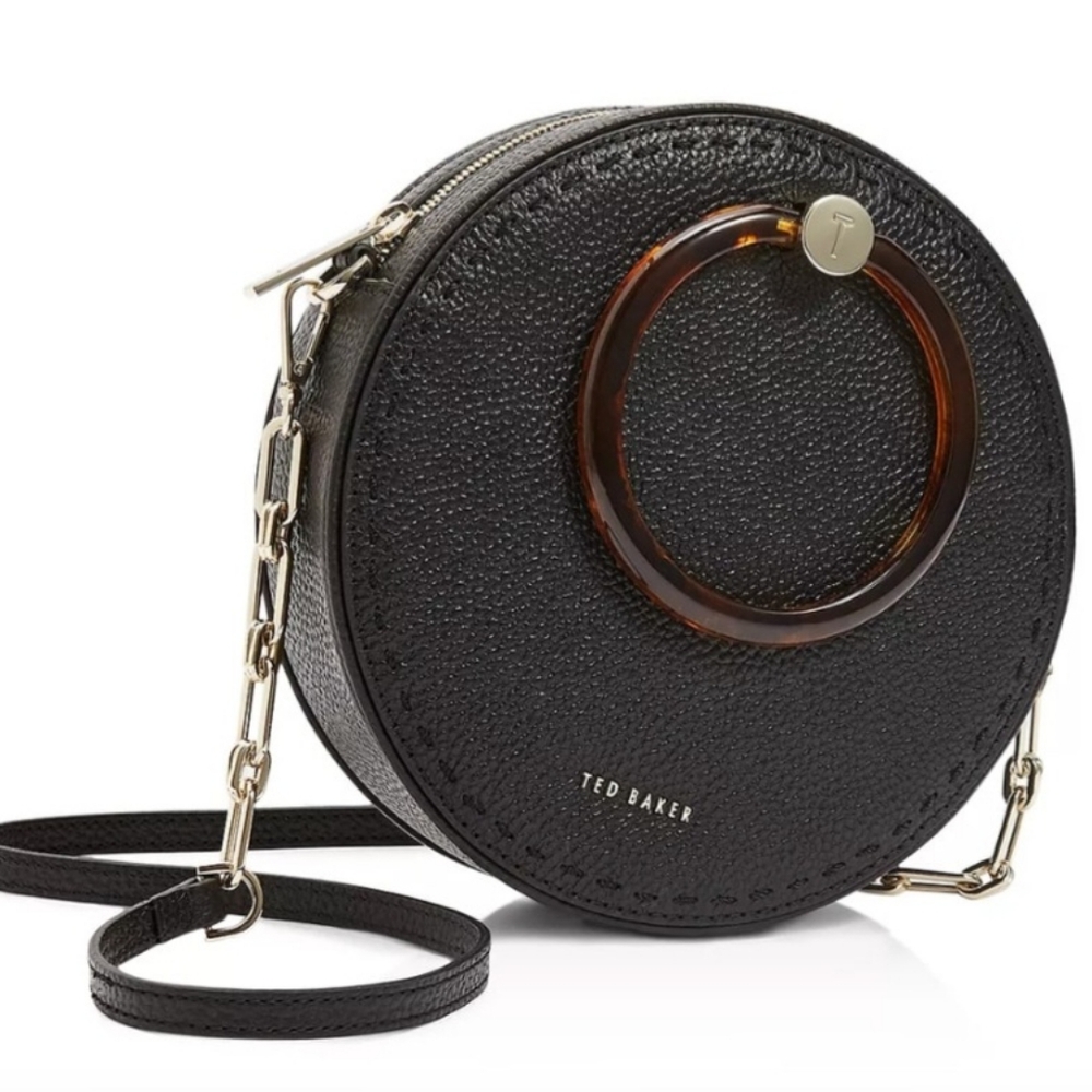 Ted Baker Black Round Crossbody Bag